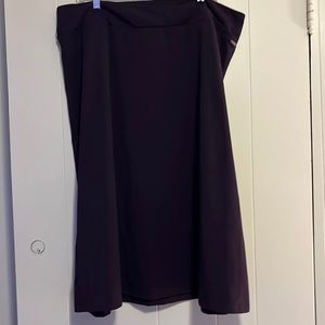 Eddie Bauer purple/eggplant knit skirt - XL